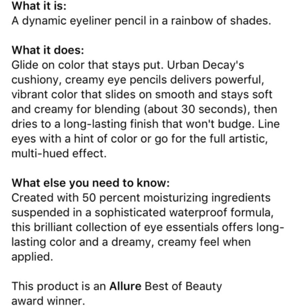 Urban Decay 24/7 Glide-On Eye Pencil - Picture 15 of 16